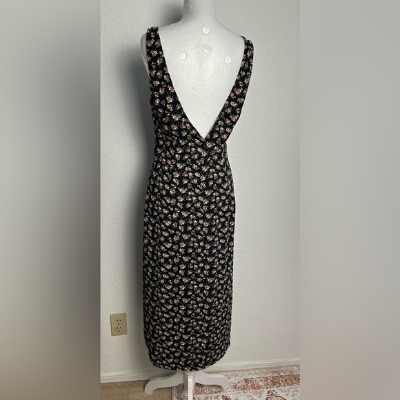 H&M Black and White Sleeveless Maxi Sundress size 6 - Picture 4 of 10